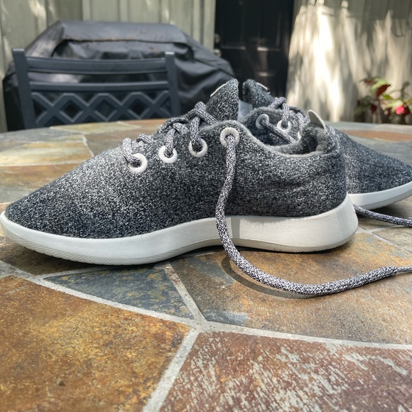 allbirds Women’s Wool Runners Natural Grey/Light Sole - Picture 5 of 7